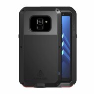 Гибридный чехол LOVE MEI для Samsung Galaxy A8+ (Plus) 2018  (черный) Гибридный чехол LOVE MEI для Samsung Galaxy A8+ (Plus) 2018  (черный)