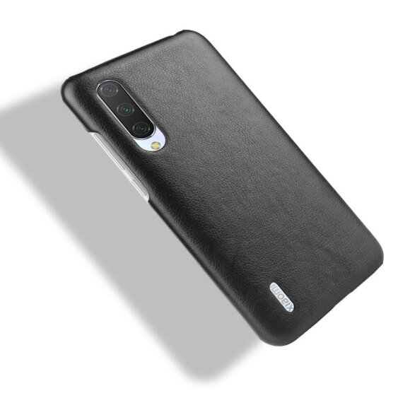 Кожаная накладка-чехол для Xiaomi Mi CC9 / Xiaomi Mi 9 Lite (черный) Кожаная накладка-чехол для Xiaomi Mi CC9 / Xiaomi Mi 9 Lite (черный)