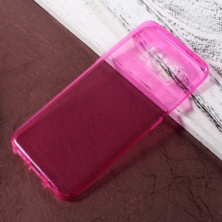 Силиконовый TPU чехол для Samsung Galaxy S8 (малиновый)