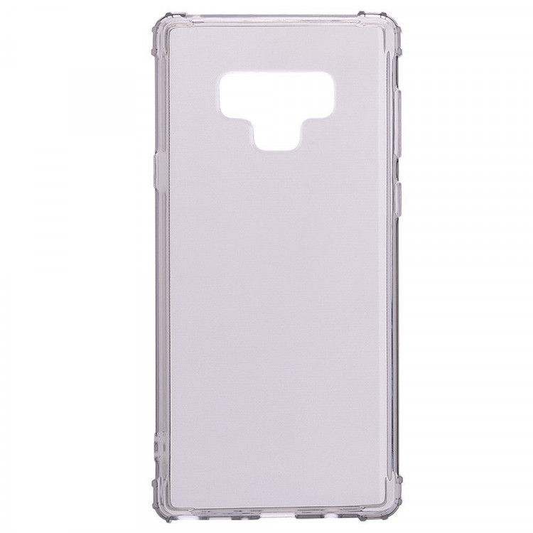 Силиконовый чехол с усиленными бортиками для Samsung Galaxy Note 9 (черный)