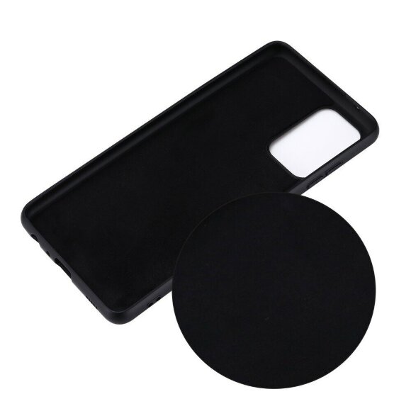 Силиконовый чехол Mobile Shell для Samsung Galaxy A52 (черный) Силиконовый чехол Mobile Shell для Samsung Galaxy A52 (черный)