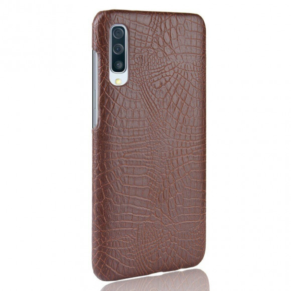 Чехол-накладка Crocodile Texture для Samsung Galaxy A50 / Galaxy A50s / Galaxy A30s (коричневый) Чехол-накладка Crocodile Texture для Samsung Galaxy A50 / Galaxy A50s / Galaxy A30s (коричневый)