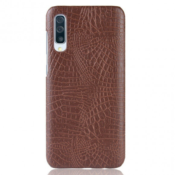 Чехол-накладка Crocodile Texture для Samsung Galaxy A50 / Galaxy A50s / Galaxy A30s (коричневый) Чехол-накладка Crocodile Texture для Samsung Galaxy A50 / Galaxy A50s / Galaxy A30s (коричневый)