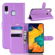 Чехол для Samsung Galaxy A30 / A20 (фиолетовый) Чехол для Samsung Galaxy A30 / A20 (фиолетовый)