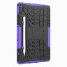 Чехол Hybrid Armor для Huawei MatePad 10.4 (черный + фиолетовый)