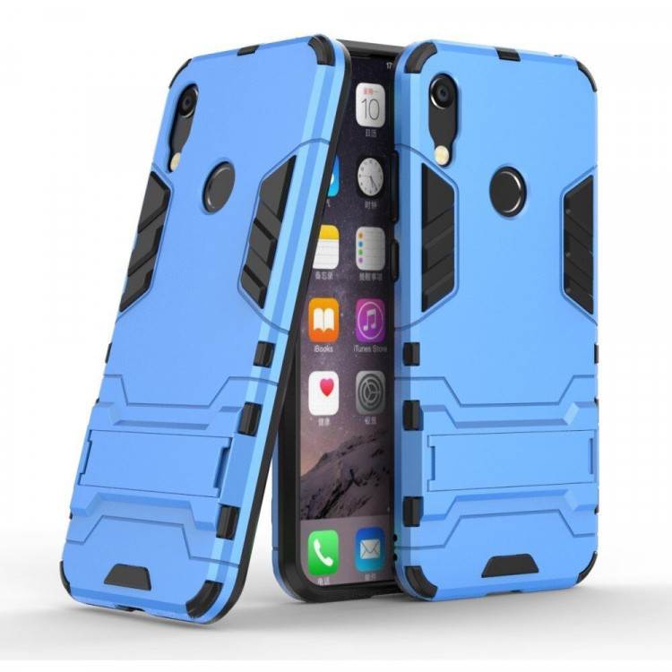 Чехол Duty Armor для Huawei Y6 (2019) / Honor 8A / Honor 8A Pro / Honor 8A Prime (голубой)