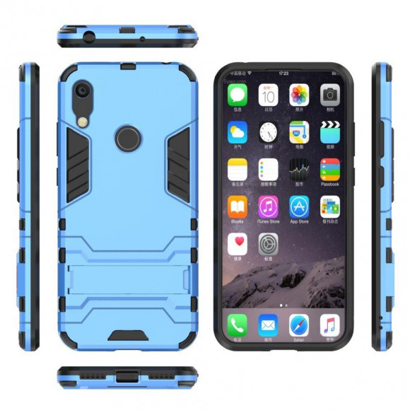 Чехол Duty Armor для Huawei Y6 (2019) / Honor 8A / Honor 8A Pro / Honor 8A Prime (голубой)