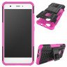 Чехол Hybrid Armor для Huawei Nova (черный + розовый)