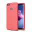 Чехол-накладка Litchi Grain для Huawei P Smart / Enjoy 7S (красный)