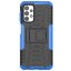 Чехол Hybrid Armor для Samsung Galaxy A23 4G (черный + голубой)