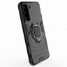Чехол Armor Ring Holder для Samsung Galaxy S21 (черный)