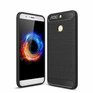 Чехол-накладка Carbon Fibre для Huawei Honor 8 Pro (черный) Чехол-накладка Carbon Fibre для Huawei Honor 8 Pro (черный)