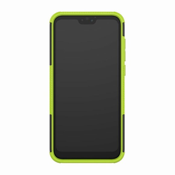 Чехол Hybrid Armor для Huawei Honor 9i / Honor 9N (черный + зеленый) Чехол Hybrid Armor для Huawei Honor 9i / Honor 9N (черный + зеленый)