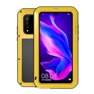 Гибридный чехол LOVE MEI для Huawei P30 Lite / nova 4e / Honor 20S (MAR-LX1H) (желтый) Гибридный чехол LOVE MEI для Huawei P30 Lite / nova 4e / Honor 20S (MAR-LX1H) (желтый)
