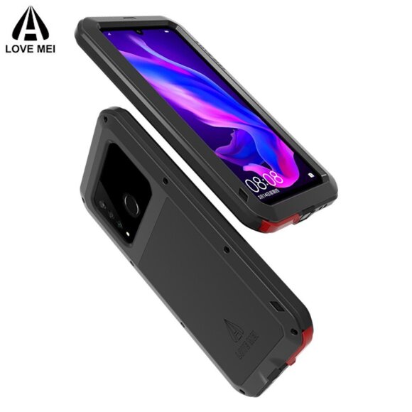 Гибридный чехол LOVE MEI для Huawei P30 Lite / nova 4e / Honor 20S (MAR-LX1H) (желтый) Гибридный чехол LOVE MEI для Huawei P30 Lite / nova 4e / Honor 20S (MAR-LX1H) (желтый)