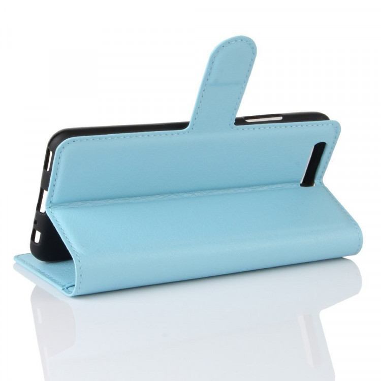 Чехлы на Huawei | с визитницей Huawei P10 (голубой)