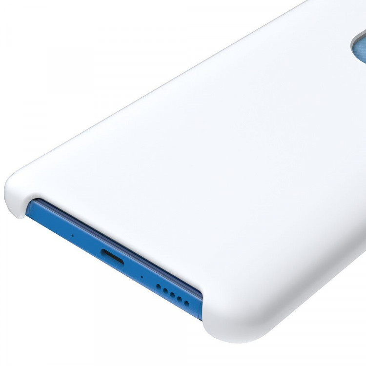 Силиконовый чехол Mobile Shell для Huawei Mate 20X (белый)