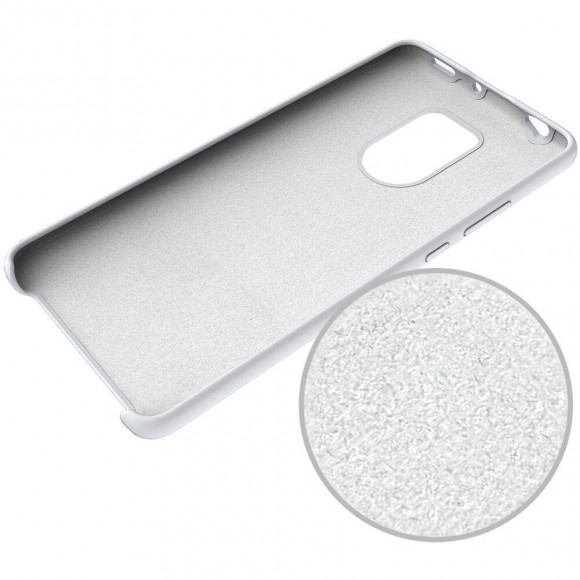 Силиконовый чехол Mobile Shell для Huawei Mate 20X (белый)