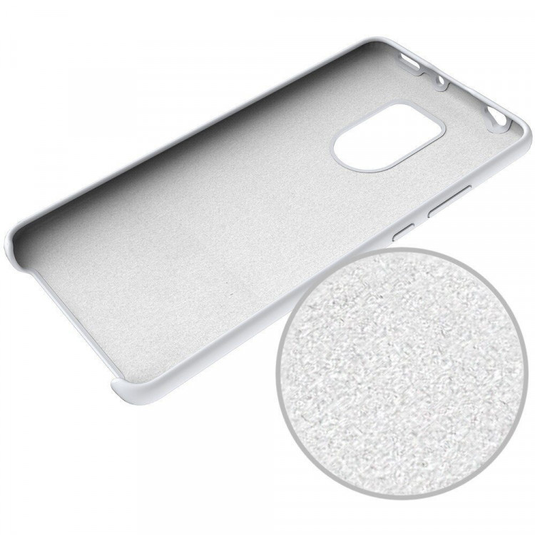 Силиконовый чехол Mobile Shell для Huawei Mate 20X (белый)