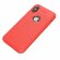 Чехол-накладка Litchi Grain для iPhone X / ХS (красный)