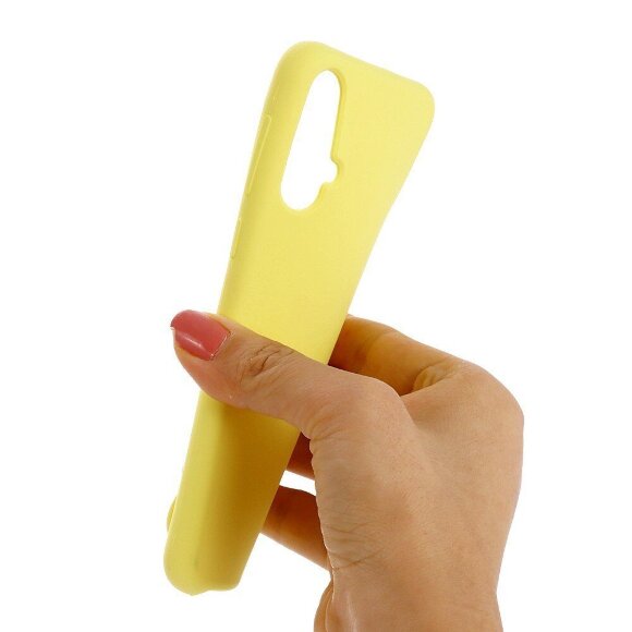 Силиконовый чехол Mobile Shell для Huawei nova 5 Pro / Huawei nova 5 (желтый) Силиконовый чехол Mobile Shell для Huawei nova 5 Pro / Huawei nova 5 (желтый)