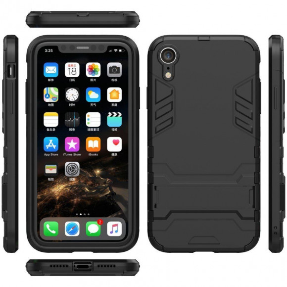 Чехол Duty Armor для iPhone XR (черный)