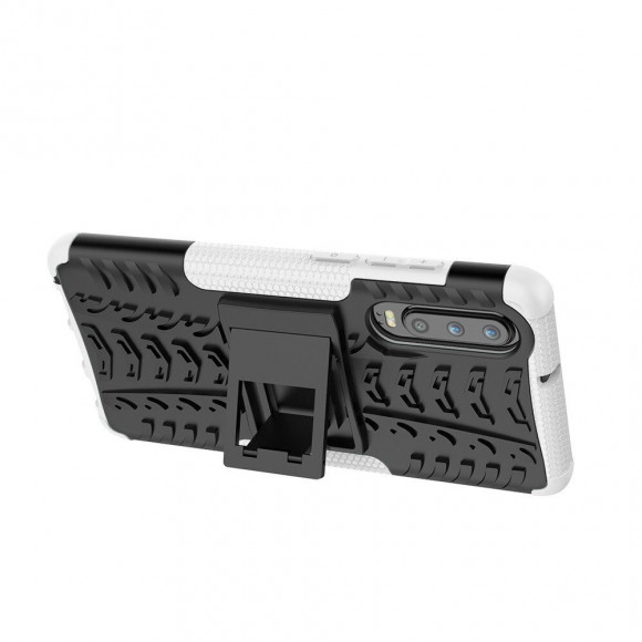 Чехол Hybrid Armor для Huawei P30 (черный + белый)