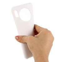 Силиконовый чехол Mobile Shell для Huawei Mate 30 Pro (белый)