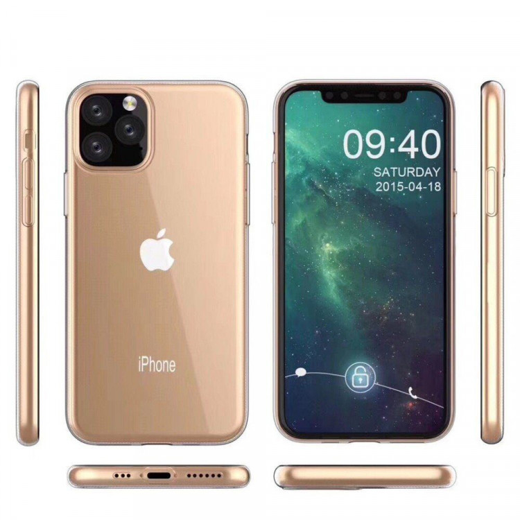 Силиконовый TPU чехол для iPhone 11 Pro