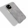 Кожаная накладка-чехол для iPhone 11 (серый)