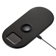 Беспроводное зарядное устройство Baseus 3 в 1 (iPhone + Watch + AirPods) - черный Беспроводное зарядное устройство Baseus 3 в 1 (iPhone + Watch + AirPods) - черный