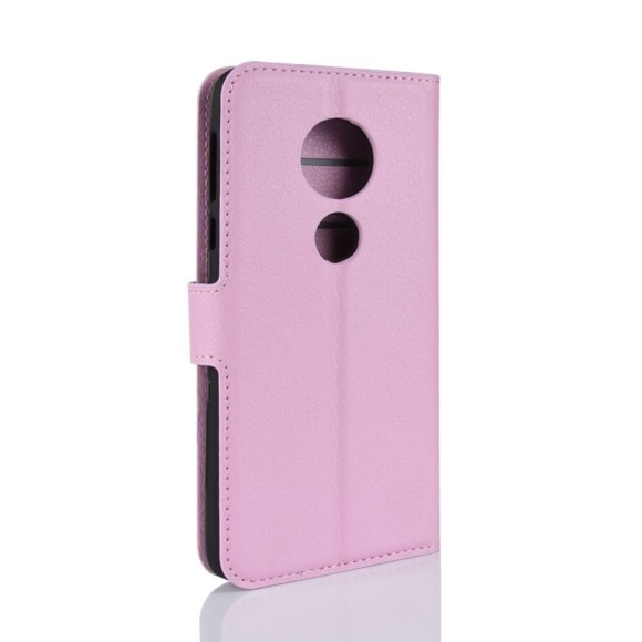 Чехол с визитницей для Motorola Moto E5 (розовый) Чехол с визитницей для Motorola Moto E5 (розовый)