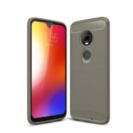 Чехол-накладка Carbon Fibre для Motorola Moto G7 (серый) Чехол-накладка Carbon Fibre для Motorola Moto G7 (серый)