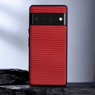 Чехол с текстурой нейлона для Google Pixel 6a (красный) Чехол с текстурой нейлона для Google Pixel 6a (красный)