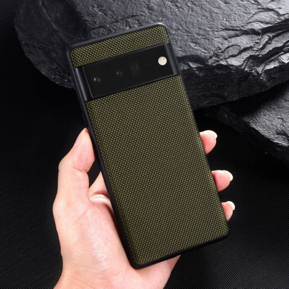 Чехол с текстурой нейлона для Google Pixel 6a (красный) Чехол с текстурой нейлона для Google Pixel 6a (красный)