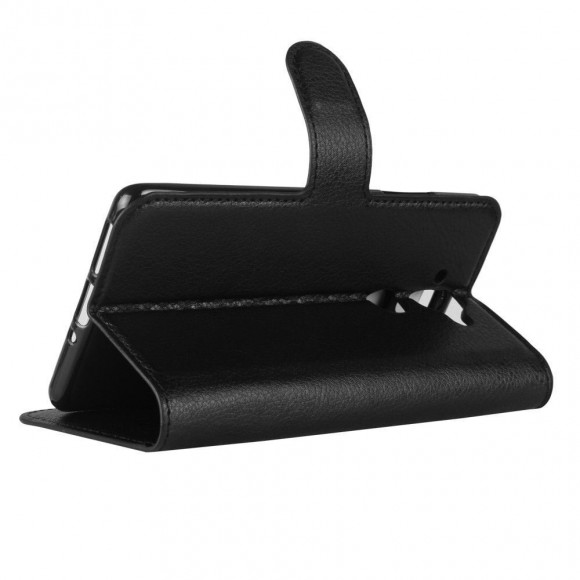 Чехол с визитницей для Nokia 8 Sirocco (черный) Чехол с визитницей для Nokia 8 Sirocco (черный)