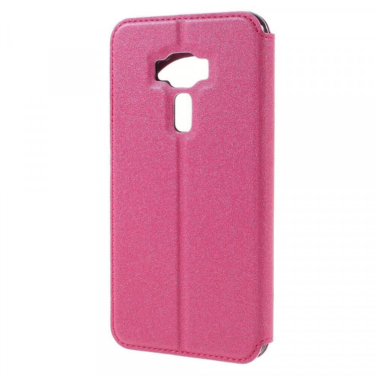 Чехол с окном для ASUS Zenfone 3 ZE552KL (розовый)