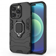 Чехол Armor Ring Holder для iPhone 14 Pro (черный) Чехол Armor Ring Holder для iPhone 14 Pro (черный)