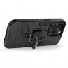 Чехол Armor Ring Holder для iPhone 14 Pro (черный)