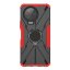 Чехол Armor Shockproof Ring Holder для Infinix NOTE 12 PRO (черный + красный)