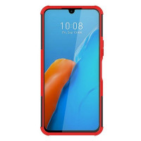 Чехол Armor Shockproof Ring Holder для Infinix NOTE 12 PRO (черный + красный)