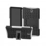 Чехол Hybrid Armor для Samsung Galaxy Tab S4 10.5 SM-T830 / SM-T835 (черный + белый)