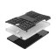 Чехол Hybrid Armor для Samsung Galaxy Tab S4 10.5 SM-T830 / SM-T835 (черный + белый)