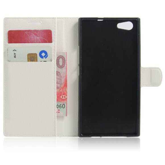 Чехол с визитницей для DOOGEE Y300 (белый) Чехол с визитницей для DOOGEE Y300 (белый)