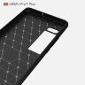 Чехол-накладка Carbon Fibre для Meizu Pro 7 Plus (черный)