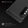 Чехол-накладка Carbon Fibre для Meizu Pro 7 Plus (черный)
