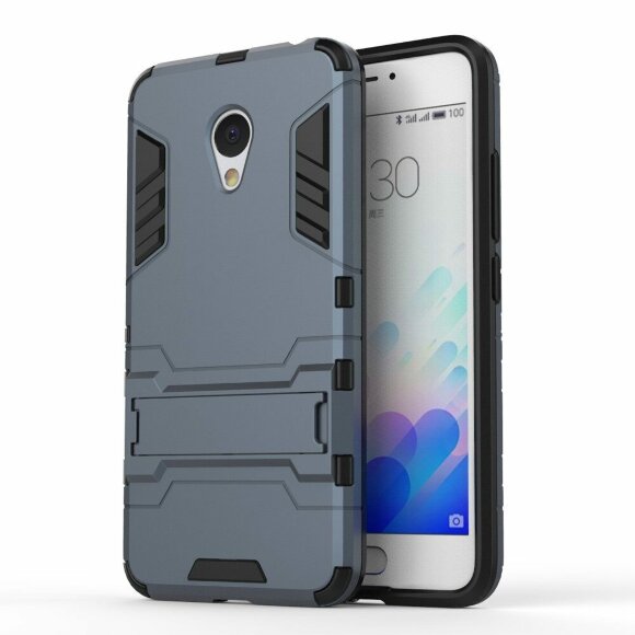 Чехол Duty Armor для Meizu M3 Note (темно-серый)