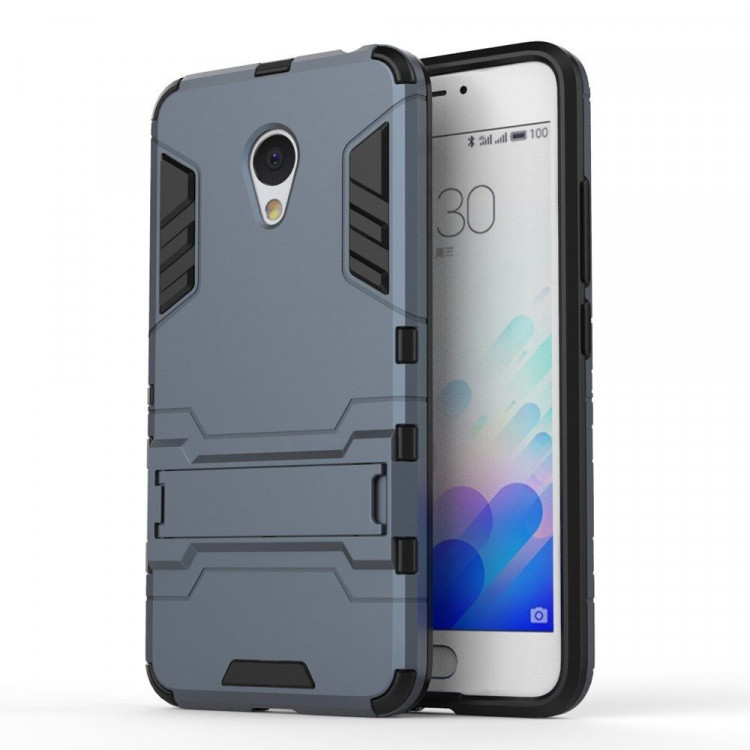 Чехол Duty Armor для Meizu M3 Note (темно-серый)