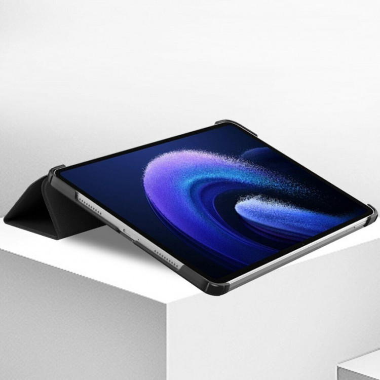 Планшетный чехол для Xiaomi Pad 6, Xiaomi Pad 6 Pro (темно-зеленый)