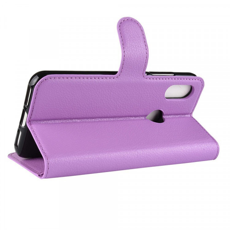 Чехол с визитницей для Xiaomi Redmi 6 Pro / Mi A2 Lite (фиолетовый)